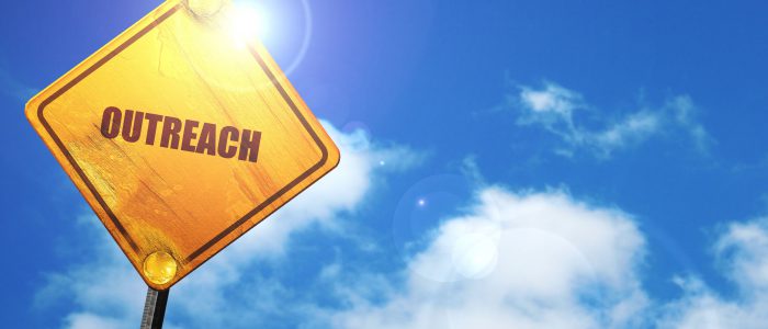 outreach, 3D rendering, traffic sign